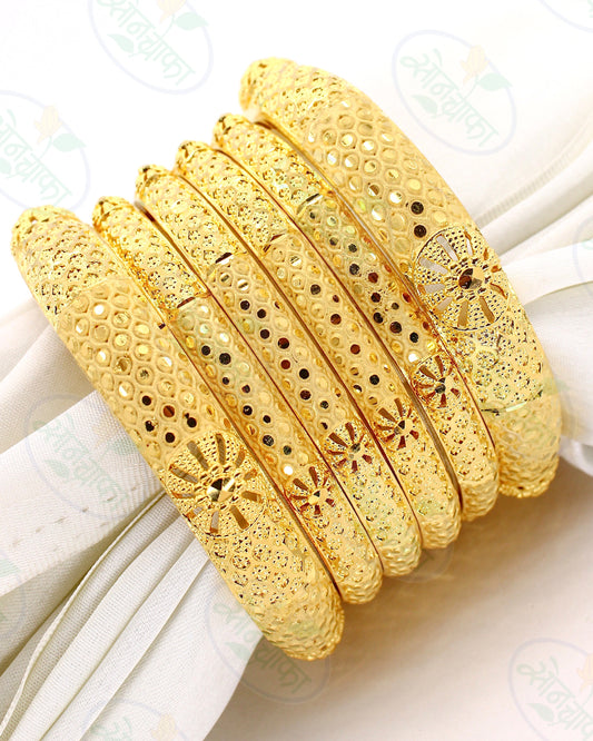 ROYAL GOLDEN GLEAM BANGLES