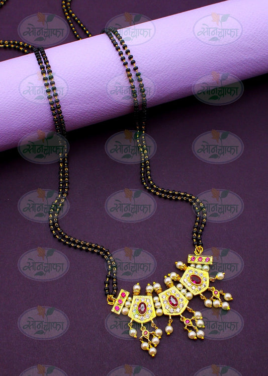 STUNNING PEARL MANGALSUTRA