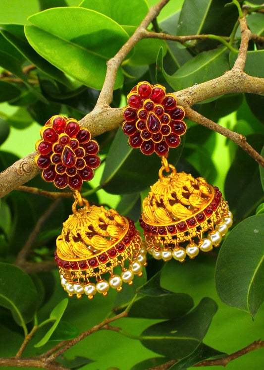 KEMP STONE ADORABLE JHUMKI