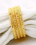 ARTISTIC DESIGN FANCY GOLD PLATED BANGLES