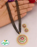 CIRCLE DESIGNER MOTI MANGALSUTRA