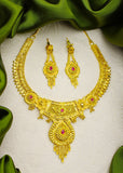 MODISH GOLD PLATED NECKLACE