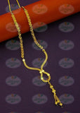 GOLD WITH BLACK BEADS MANGALSUTRA