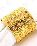 OPULENCE GOLD PLATED BANGLES