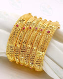 LUXURIOUS GOLD PLATED BANGLES