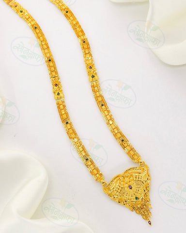 CHARMING GOLD PLATED MANGALSUTRA
