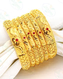 REGAL DESIGNER GOLD BANGLES