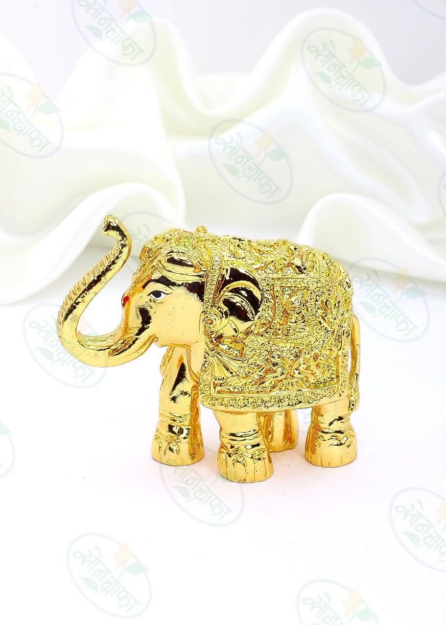 ELEGANT GOLDEN GAJANTLAXMI
