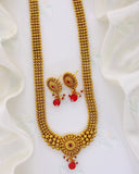 CLASSIC TRADITIONAL GOLDEN BEADED NECKLACE