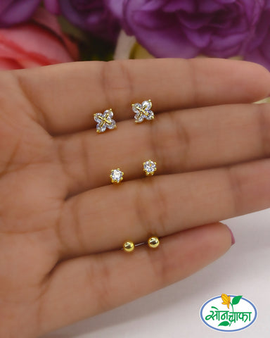 ILLUMINATING ELEGANCE DIAMOND STUD EARRINGS