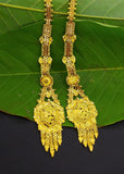 BEAUTIFUL GOLD PLATED EARRINGS WITH KANCHAIN