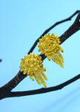 STYLISH GOLD PLATED EARRINGS