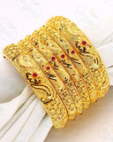 REGAL DESIGNER GOLD BANGLES