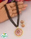 CIRCLE DESIGNER MOTI MANGALSUTRA