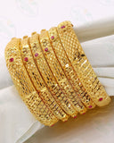 LUXURIOUS GOLD PLATED BANGLES