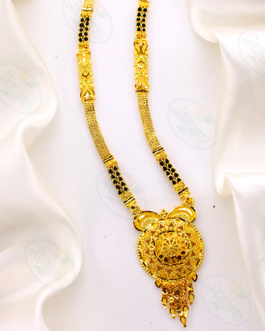 GOLDEN GLEAM GOLD PLATED MANGALSUTRA