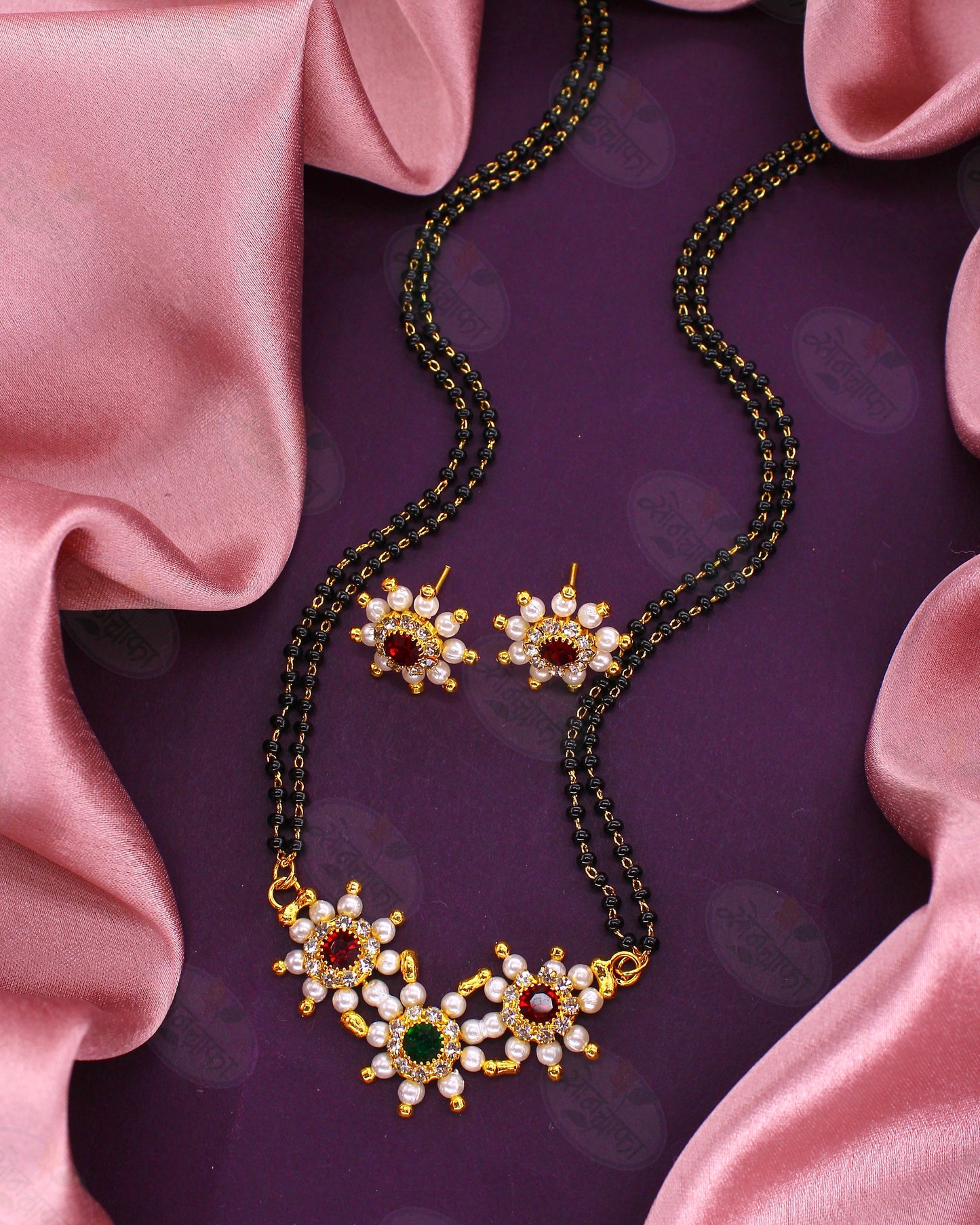 PRETTY STYLISED PEARL MANGALSUTRA