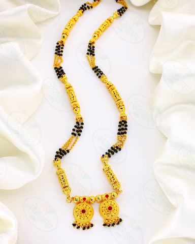 DAINTY FLORAL MANGALSUTRA