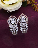 RADIANT LEAFY DIAMOND EARRINGS