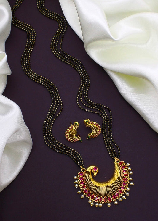PEACOCK DESIGNER MANGALSUTRA