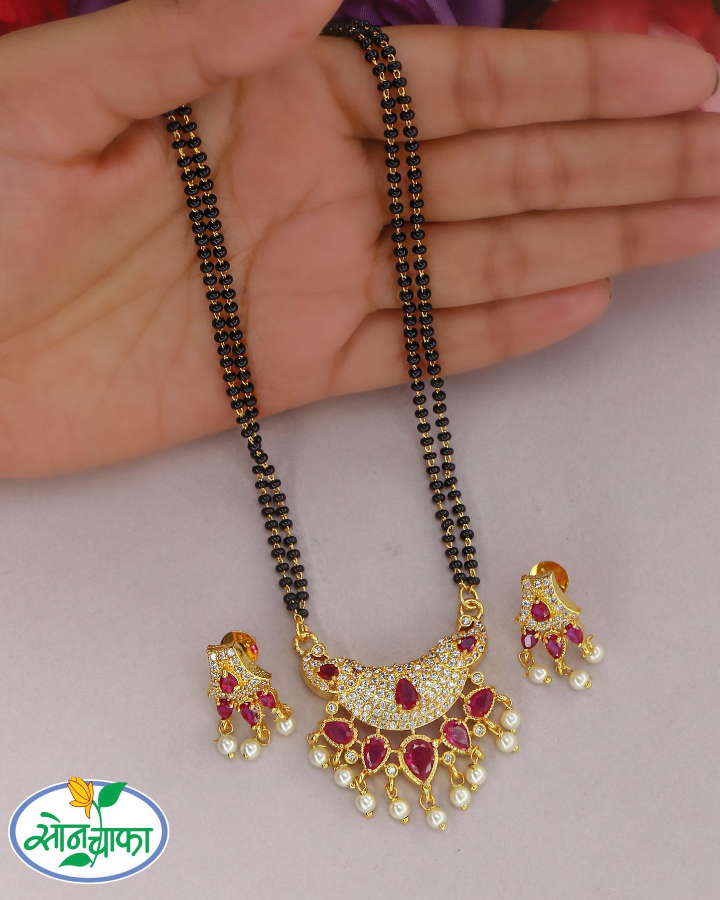 BLISSFUL MOTI MANGALSUTRA
