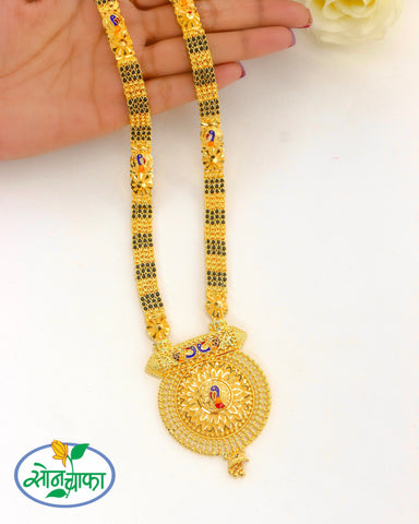 DELICATE GOLD PLATED MANGALSUTRA