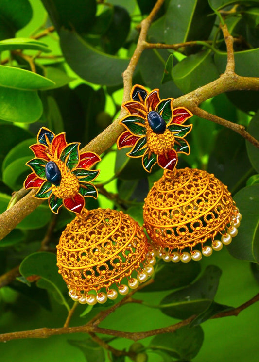 ELEGANCE PEACOCK JHUMKI