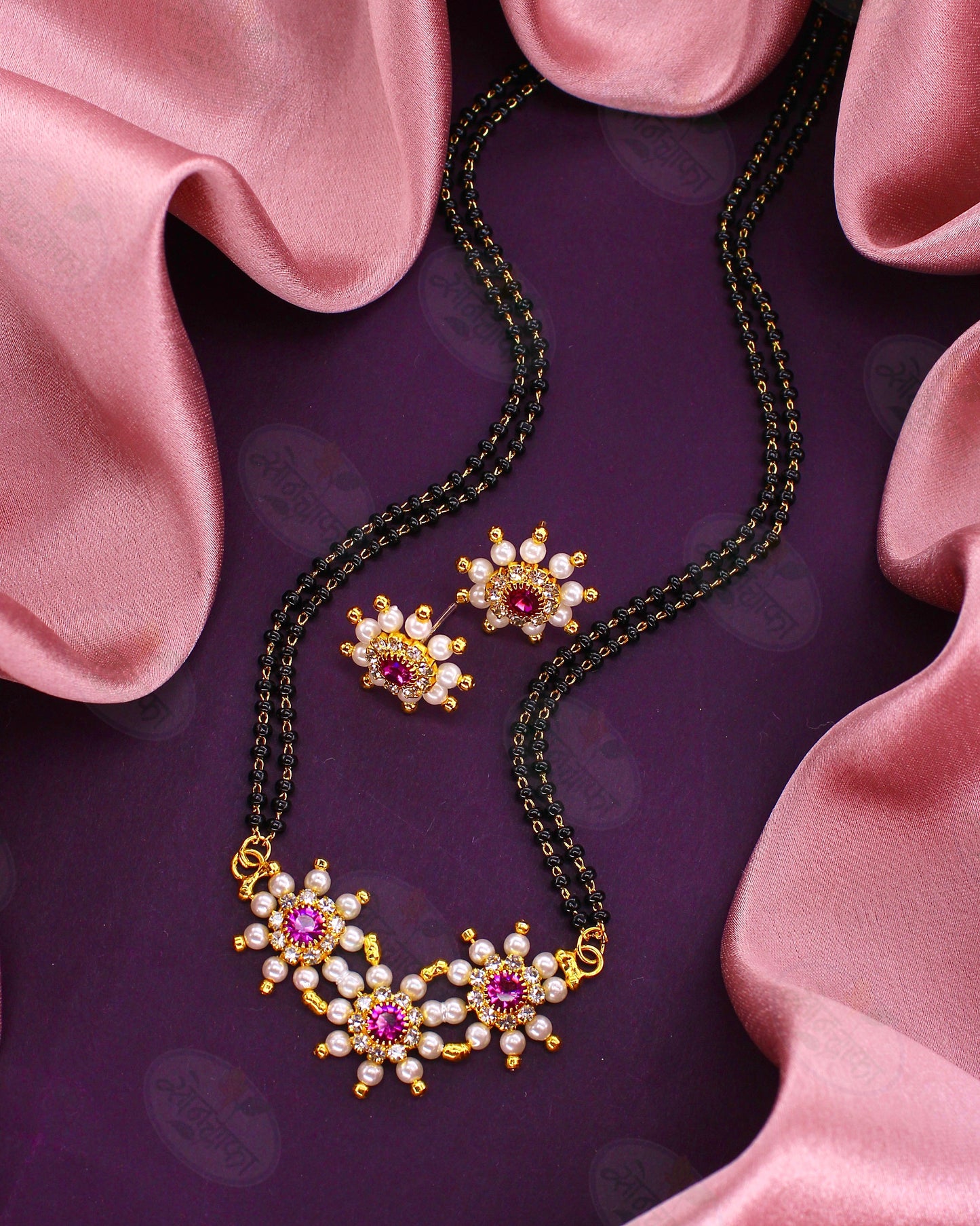 PRETTY STYLISED PEARL MANGALSUTRA