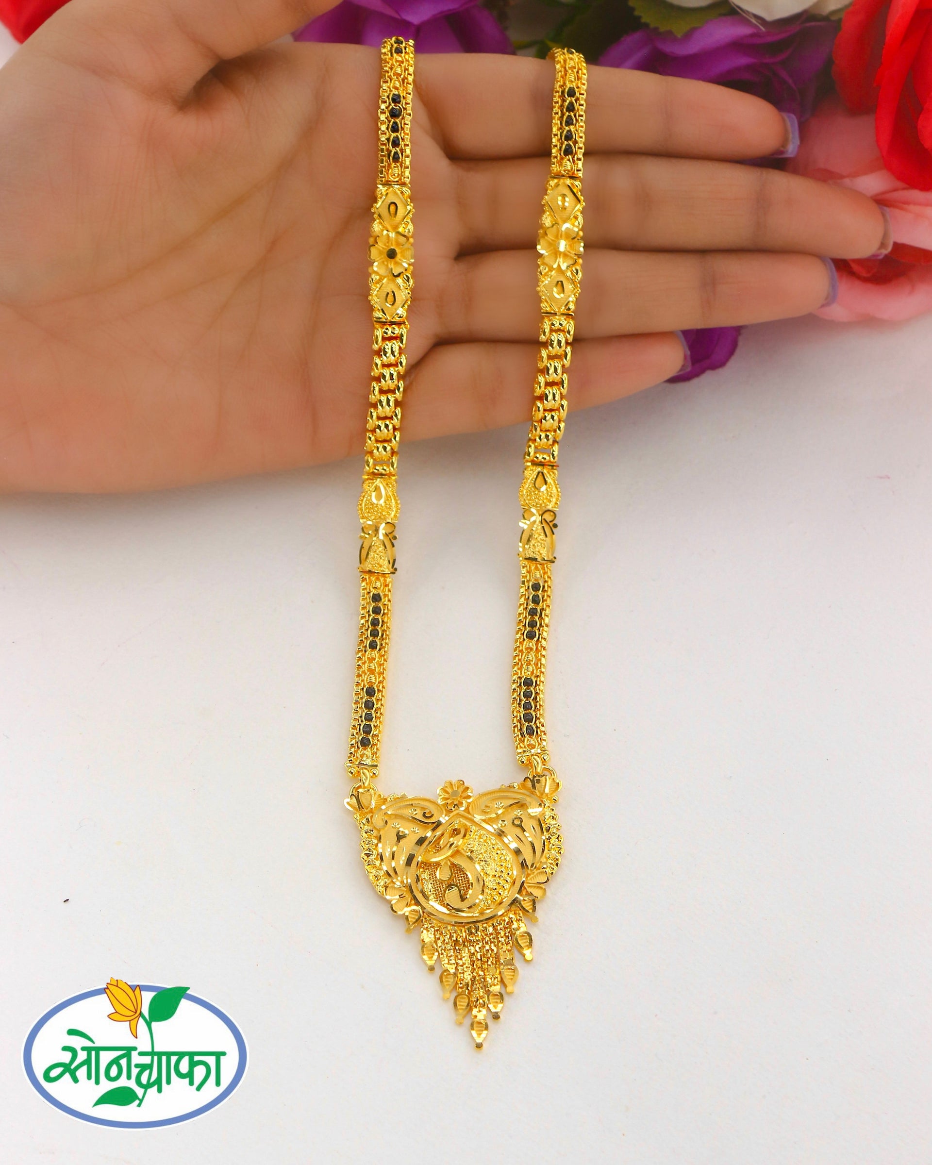 Gold Necklace 10 Gram Mangalsutra Gold Gold Necklace Gram Wala