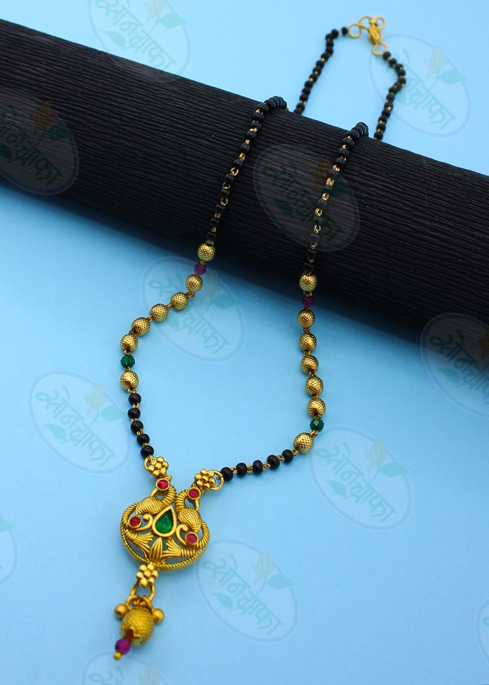 MAJESTIC PEAFOWL DESIGNER MANGALSUTRA