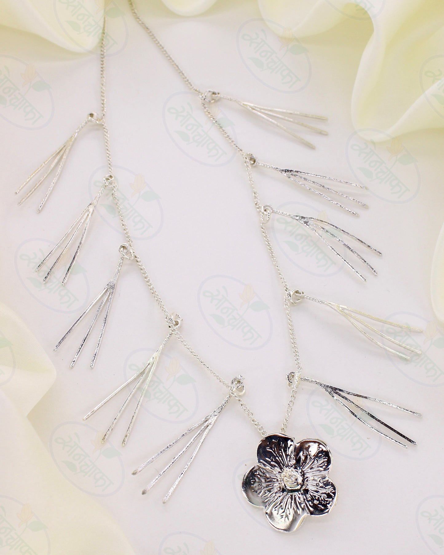 SILVER JASWAND NECKLACE
