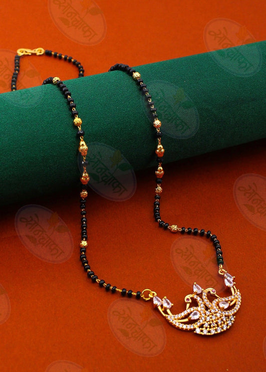 DIA PEACOCK DESIGNER MANGALSUTRA