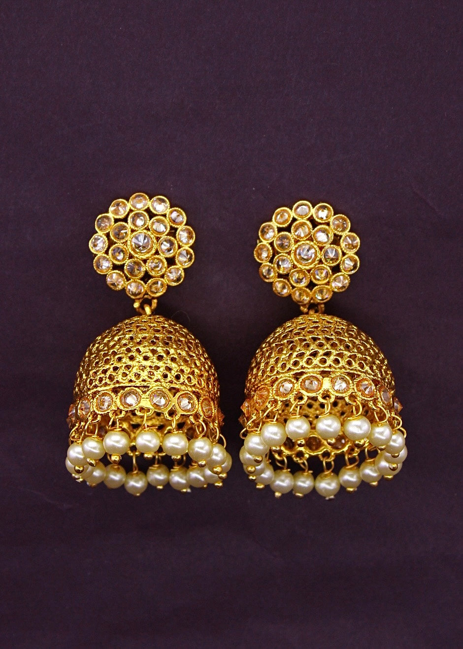 FLORET DESIGNER JHUMKI