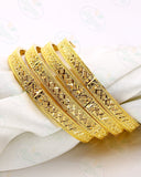 REGAL ELEGANCE GOLD PLATED BANGLES