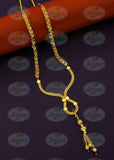 GOLD WITH BLACK BEADS MANGALSUTRA