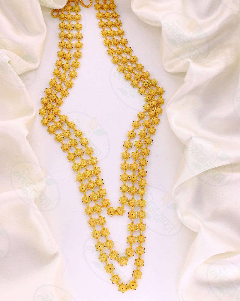 THREE LAYER BAKULI NECKLACE – Sonchafa