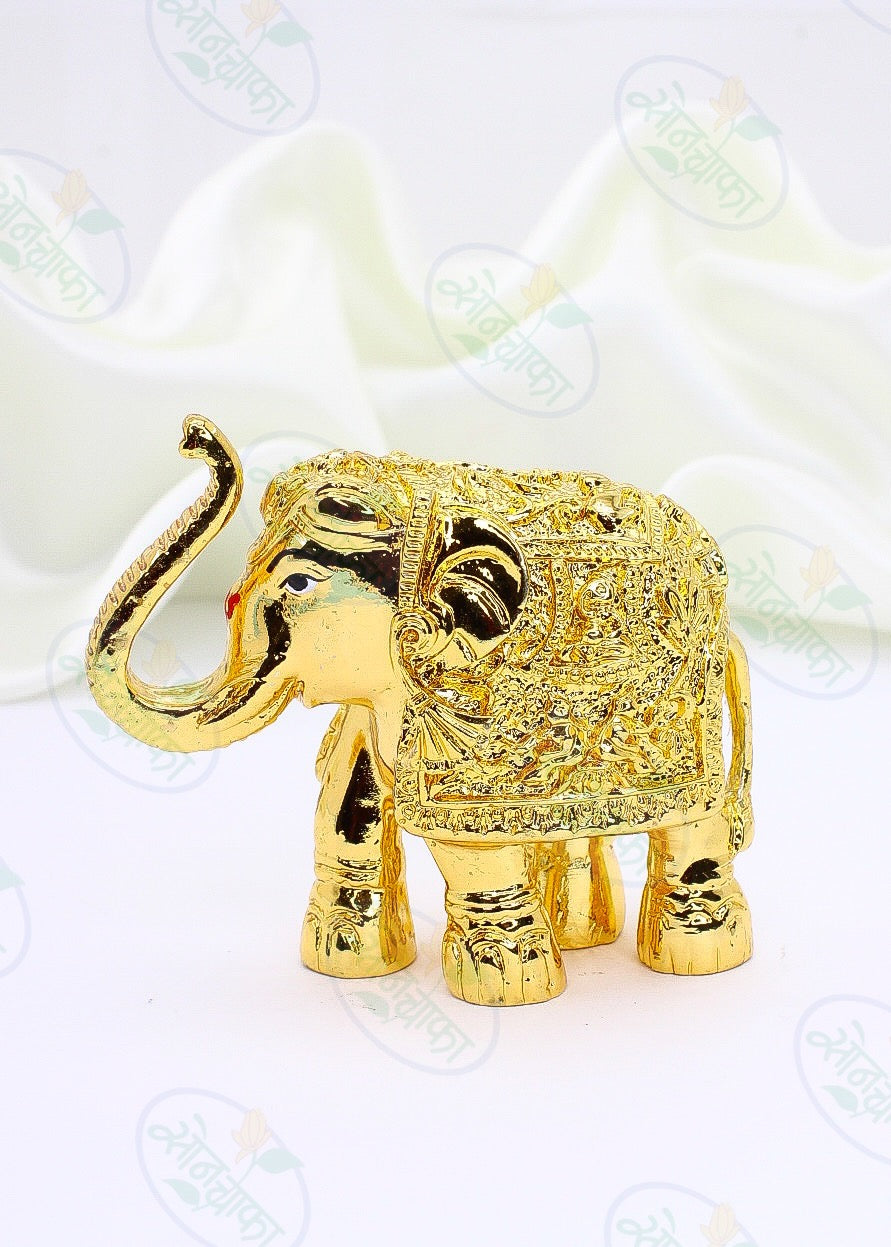 ELEGANT GOLDEN GAJANTLAXMI
