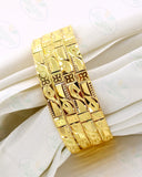 MAJESTIC GLEAMING  GOLD PLATED BANGLES