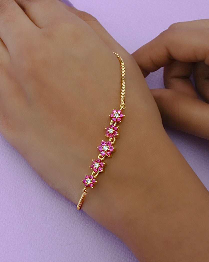 STYLISH FLORAL DIA BRACELET