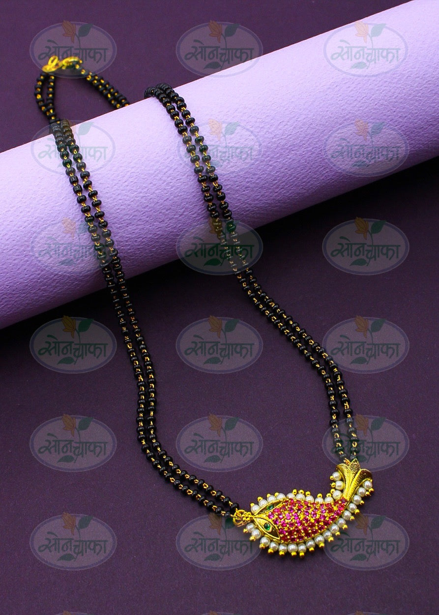 CLASSY FISH INSPIRED MANGALSUTRA