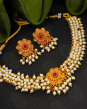 ETHEREAL ELEGANCE PEARL NECKLACE