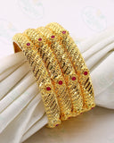 ROYAL GLAM GOLD PLATED BANGLES