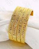 REGAL ELEGANCE GOLD PLATED BANGLES