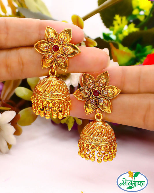 STYLISH FLORET JHUMKI
