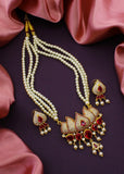 LOTUS DESIGNER MOTI NECKLACE