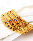 ETHNIC PEACOCK DESIGNER BANGLES