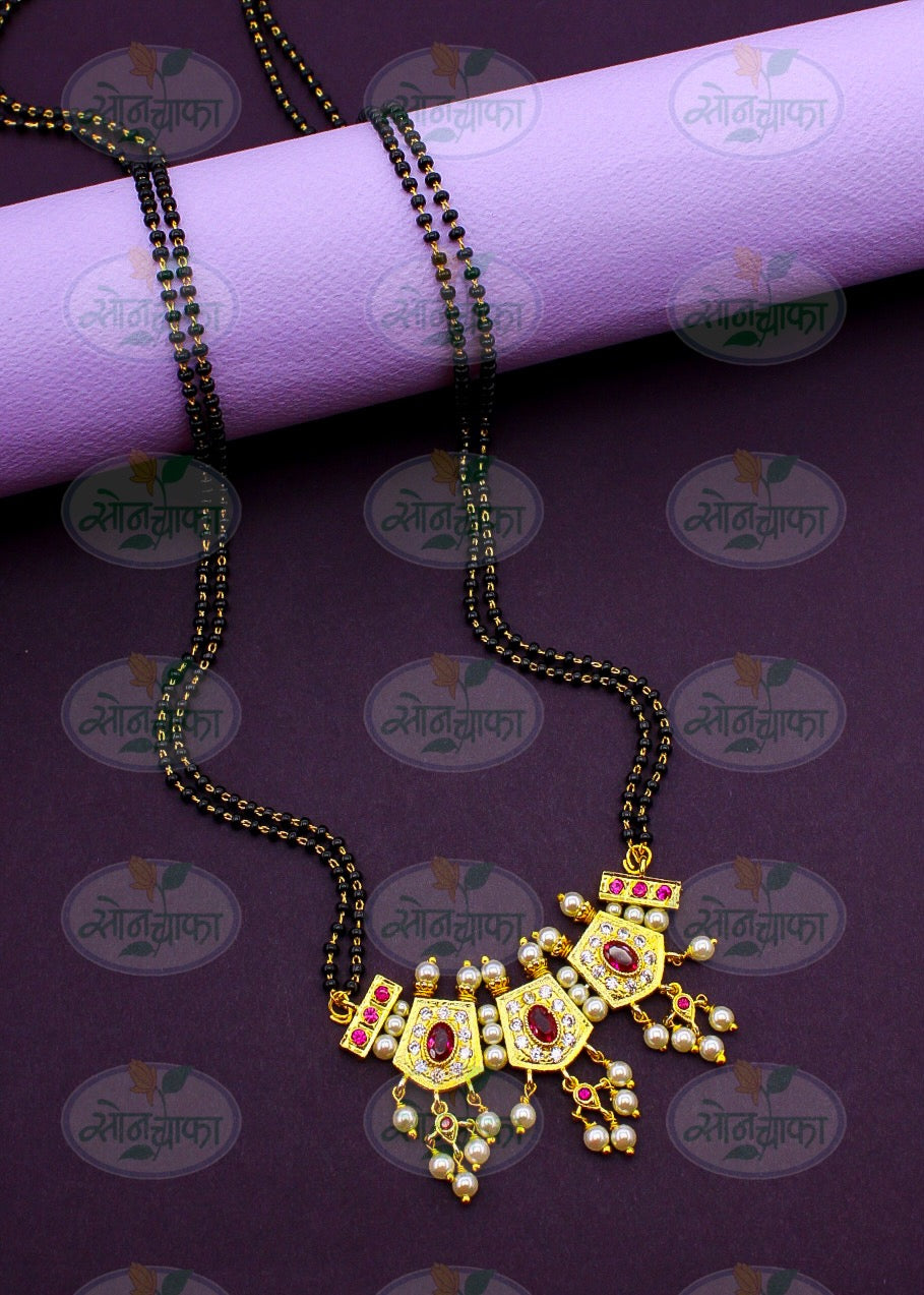 STUNNING PEARL MANGALSUTRA