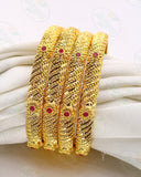 ROYAL GLAM GOLD PLATED BANGLES