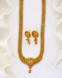 CLASSIC TRADITIONAL GOLDEN BEADED NECKLACE