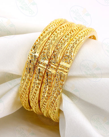 ICONIC GOLD PLATED BANGLES